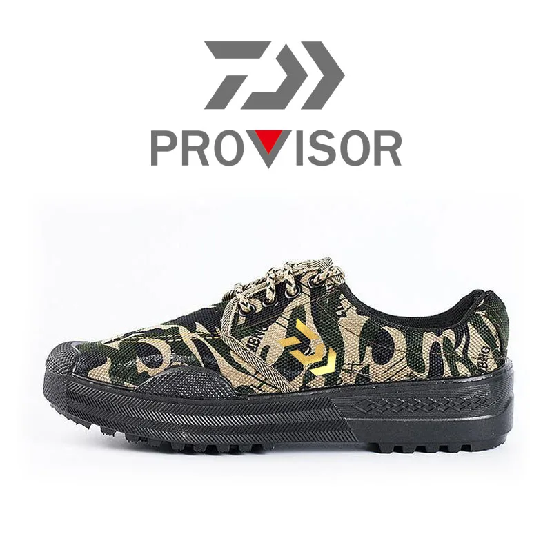 Tanie 2020 nowy Daiwa półbuty męskie antypoślizgowe buty wędkarskie oddychające szybkie suche buty kamuflaż buty wspinaczkowe na zewnątrz brodzenia buty