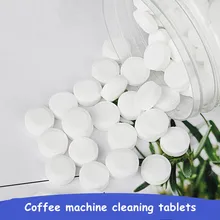 10 pces máquina de café espresso limpeza tablet efervescente descalcificação agente acessórios da cozinha produtos de limpeza