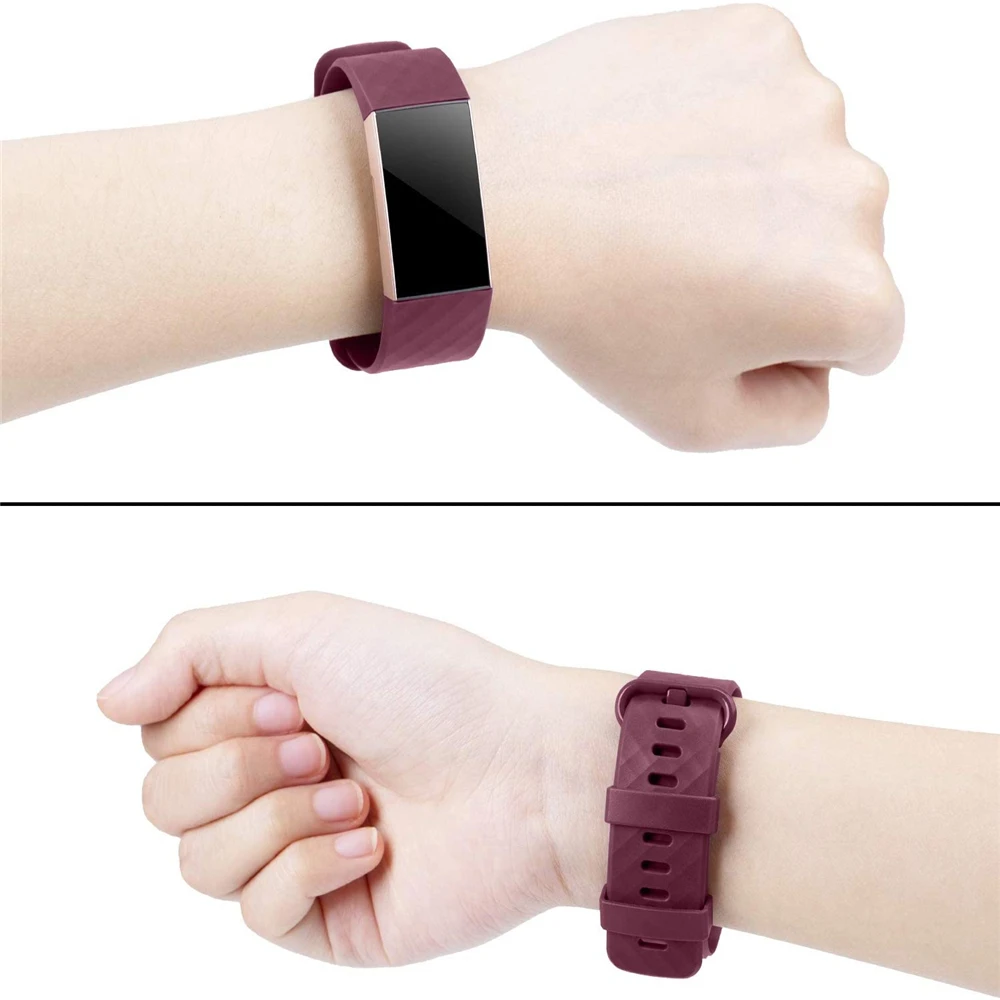 Ремешок из ТПУ для Fitbit Charge 4 Аксессуары браслета 3 сменный ремешок