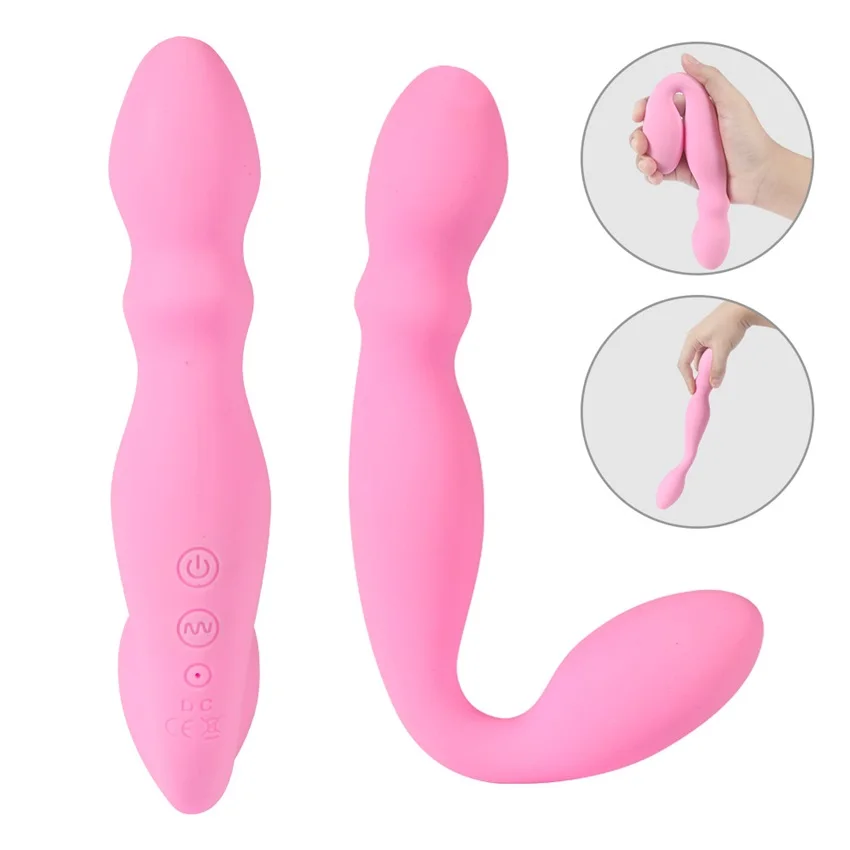 Двойной вибратор G Spot автоматический ремешок для вибратора на секс-игрушки