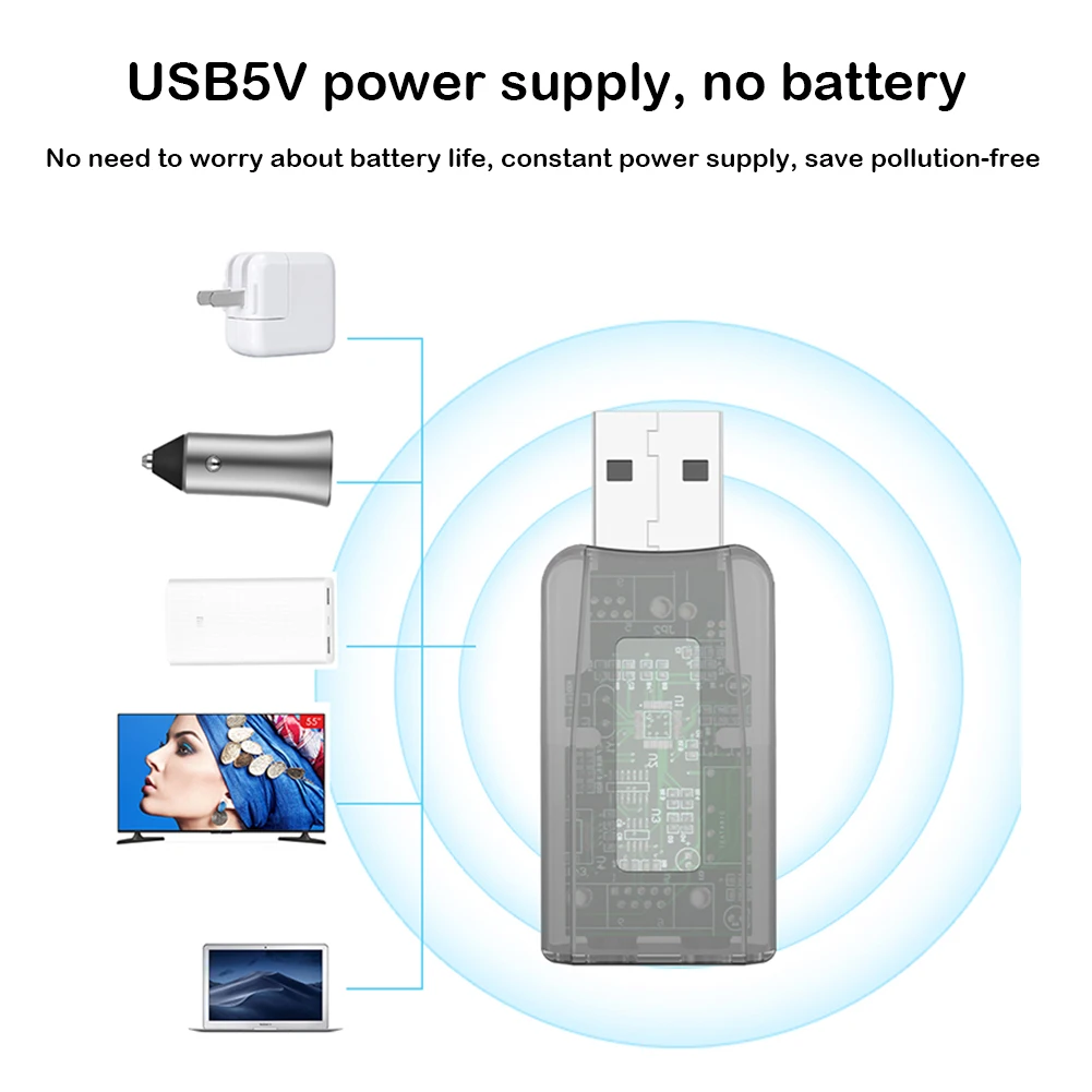 Многофункциональный USB 5,0 Bluetooth передатчик приемник 2-в-1 Bluetooth 5,0 ТВ компьютер Беспроводной Смарт аудио Bluetooth адаптер