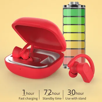 

New TWS In-ear Wireless Sports Noise Reduction Bluetooth Earphone TWS Headset Stereo With Mic With Portable Charging Box