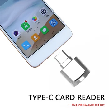 

Mini Portable USB Type C Card Reader OTG TF Memory Card Reader for Phone Tablet PC Laptop Desktop