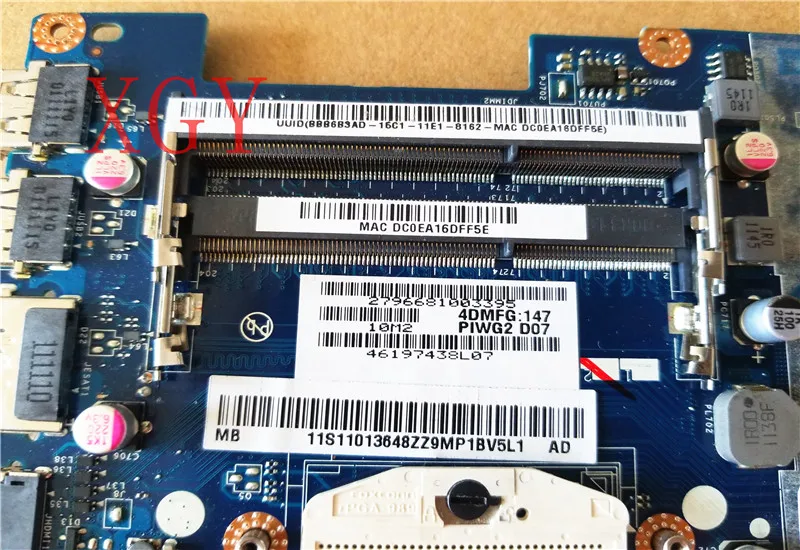Для LENOVO G570 Рабочая материнская плата LA-6753P тест нормально