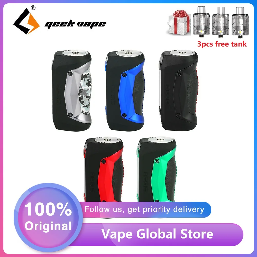 1 шт. оригинальный 80 Вт Geekvape Aegis мини мод батарея 2200 мАч для Cerberu/Ammit Танк Быстрая