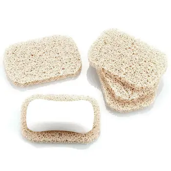 

5PCS Kitchen Bathroom Sink Suction Cup Sponge Holder Soap Saver Environmental Protection Mildew Creative Drain Soap Pad
