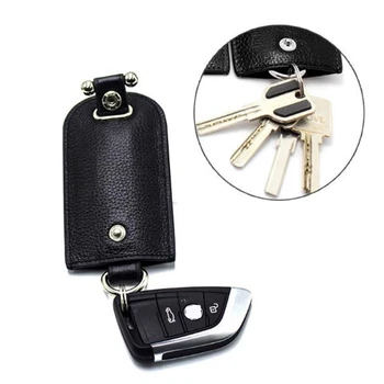 

Neutral Fashion Luxury Car Keychain Pull-Out Key Case Simple Magnetic Button Cap Wireless Phone Button