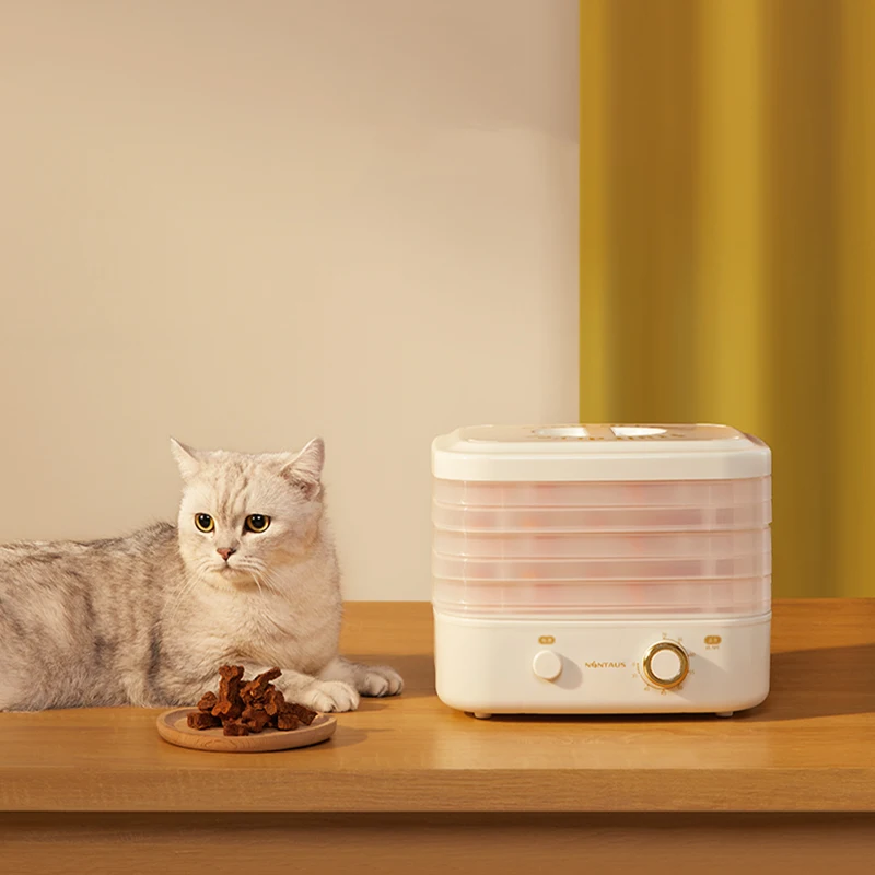 Mini Food Dehydrator, Small Air Dried Meat Tools, Home, Mini Pet Food Dryer, 5 Pallets, Fruit Snacks, Homemade Tools, 1Pc