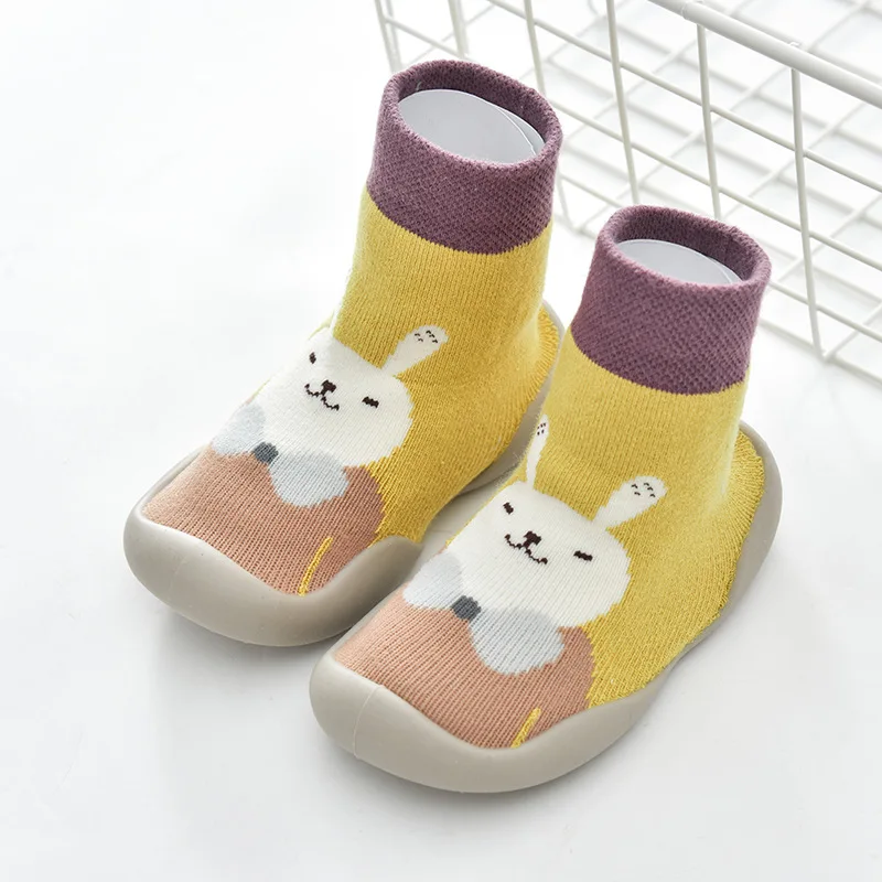 Детские ботиночки для новорожденных; рождественские милые теплые зимние ботиночки для мальчиков и девочек; удобные мягкие Нескользящие Детские ботиночки для малышей - Цвет: CYZZ005-1
