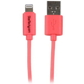 

StarTech.com Cable 1 meter with Apple's Lightning connector to USB for iPhone / iPod/iPad-pink