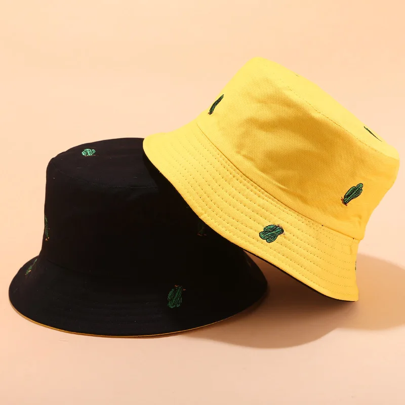 golf bucket hat Panama Bucket Hat Men Women Summer Bucket Cap Cartoon Print Bob Hat Hip Hop Gorros Fishing Fisherman Hat Caps Hats For Women black bucket hat womens