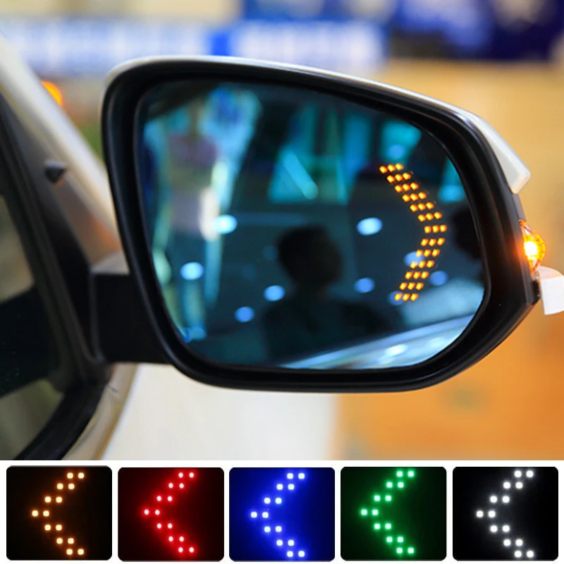 Car LED Rearview Mirror Light Turn Signal Light for Kia Rio 3 4 Ceed ...