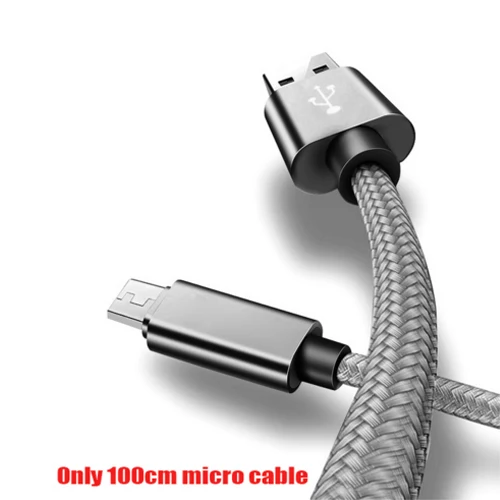 only cable QC3.0 USB зарядное устройство с европейской вилкой 18 Вт Быстрая зарядка Универсальный Быстрый адаптер настенное зарядное устройство для мобильного телефона для samsung S 9 8 xiaomi mi 5 6 mi x2 - Цвет: only cable
