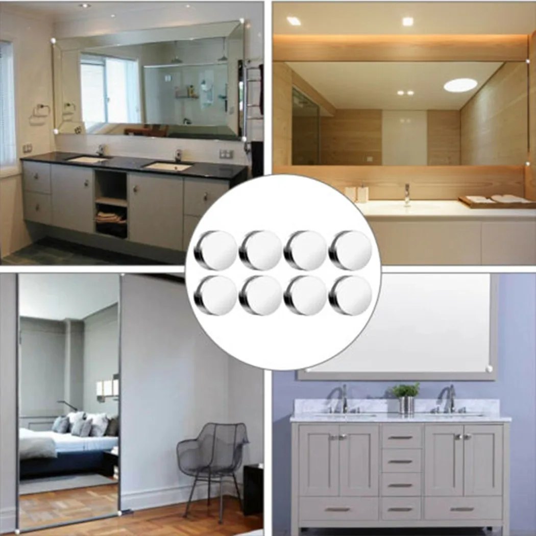 Frameless Mirror Mounting Brackets