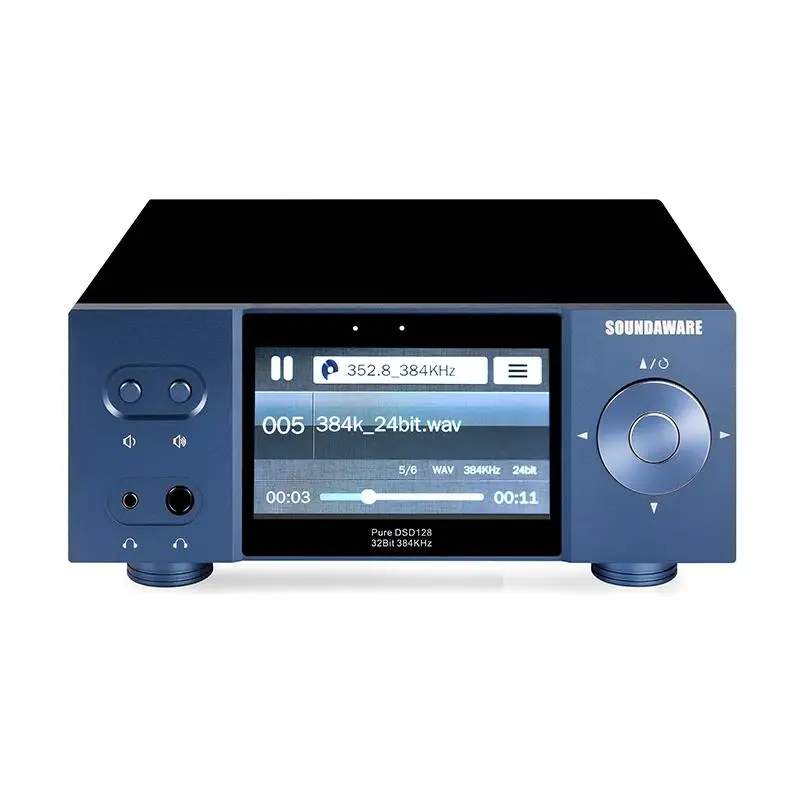 

2019 SOUNDAWARE A1 National HIFI Streaming Music Player Multifunctional Integrated Desktop with DAC Dual Headphone Amplifier AMP