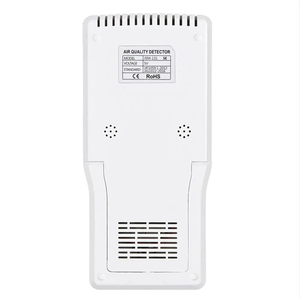 Цифровой ЖК-детектор формальдегида HCHO/TVOC/CO2/PM2.5/PM10 тестер AQI монитор качества воздуха анализатор газа