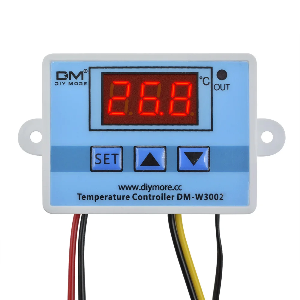 AC 110 V-220 V DC 12V 24V светодиодный цифровой регулятор температуры Термостат Термометр Датчик метр нагрев охлаждающий инкубатор холодильник