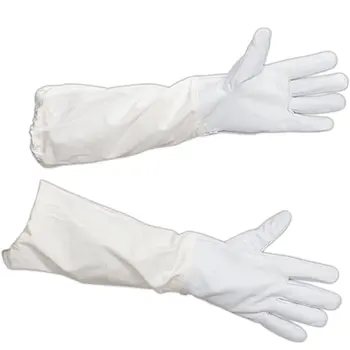 

Sheepskin And Polyester Cotton Bee Glove Ventilated Professional Anti Bee for Beekeeping Beekeeper Beehive Beekeeper