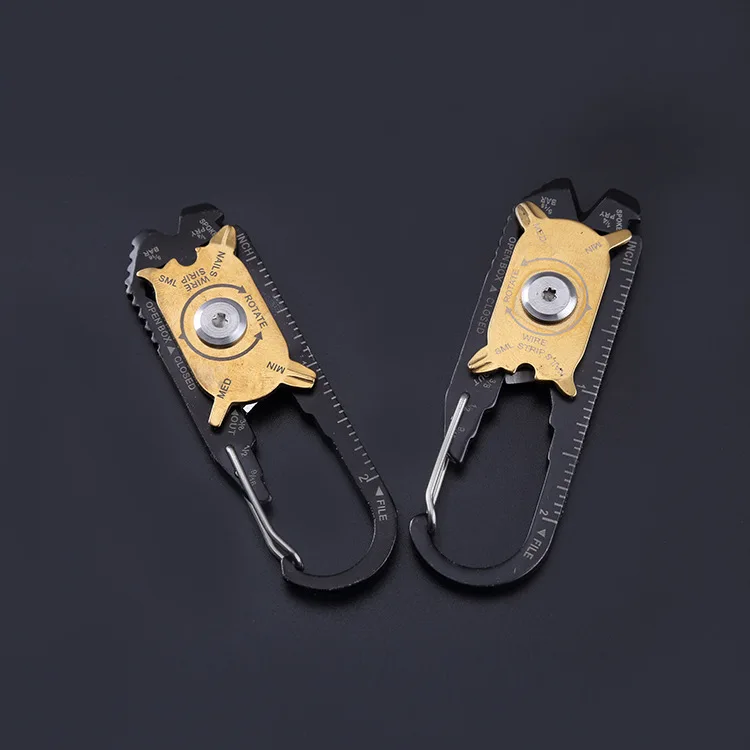 

Outdoor 20-in-1 Multi-Functional Tools EDC Outdoor Portable Small Tools Portable EDC Portable Key Chain