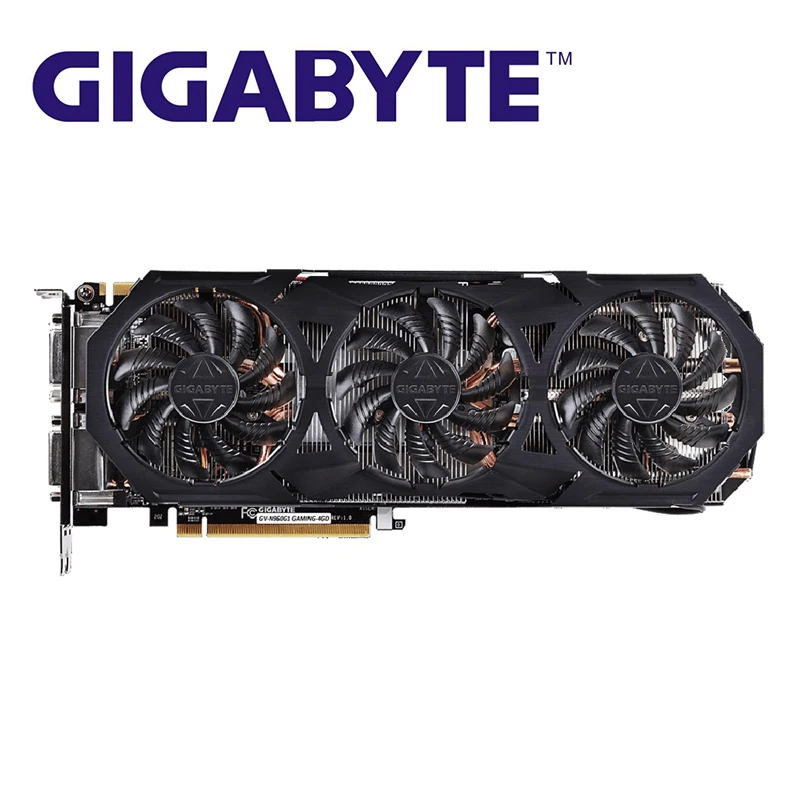Игровые видеокарты GIGABYTE GTX 960 4 Гб G1 GPU 128 бит GTX960 видеокарта для NVIDIA Geforce Hdmi Dvi