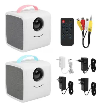 

Portable Mini Children Larning Education Projector HD LED HDMI Network Conference System Projector Home Theater Children's Gifts
