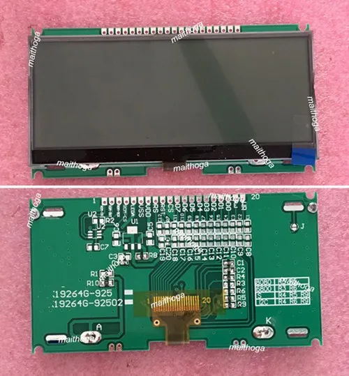 Модуль дисплея 20PIN COG 19264 ST7525 Привод IC SPI/IIC/параллельный интерфейс белая/синяя