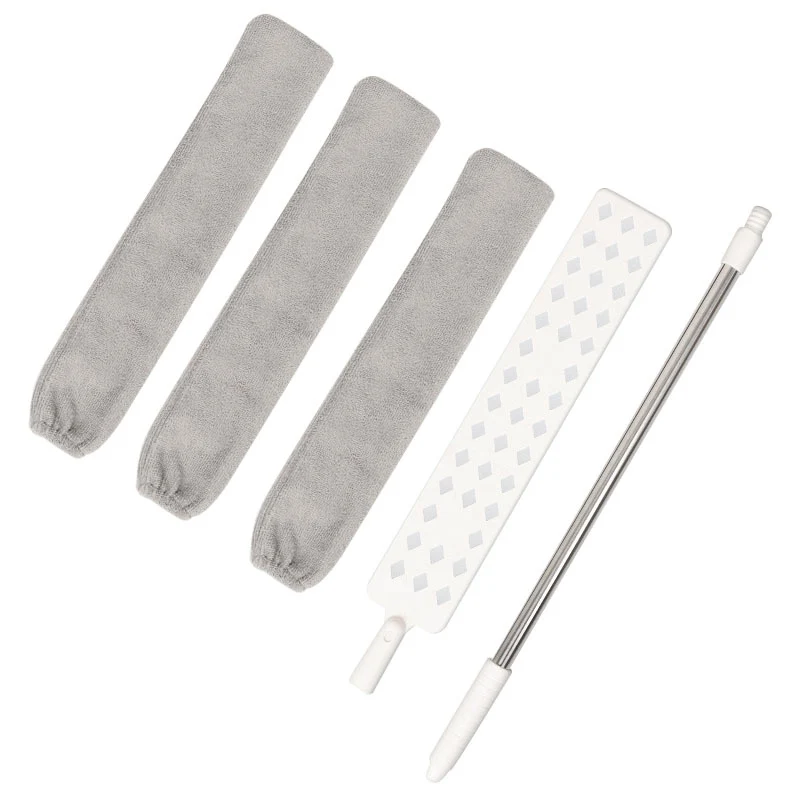 

Bedside Dust Brush Long Handle Mop Sweep Artifact Household Bed Bottom Gap Clean Fur Hair Sweeping Dusty Magic Microfibre Duster