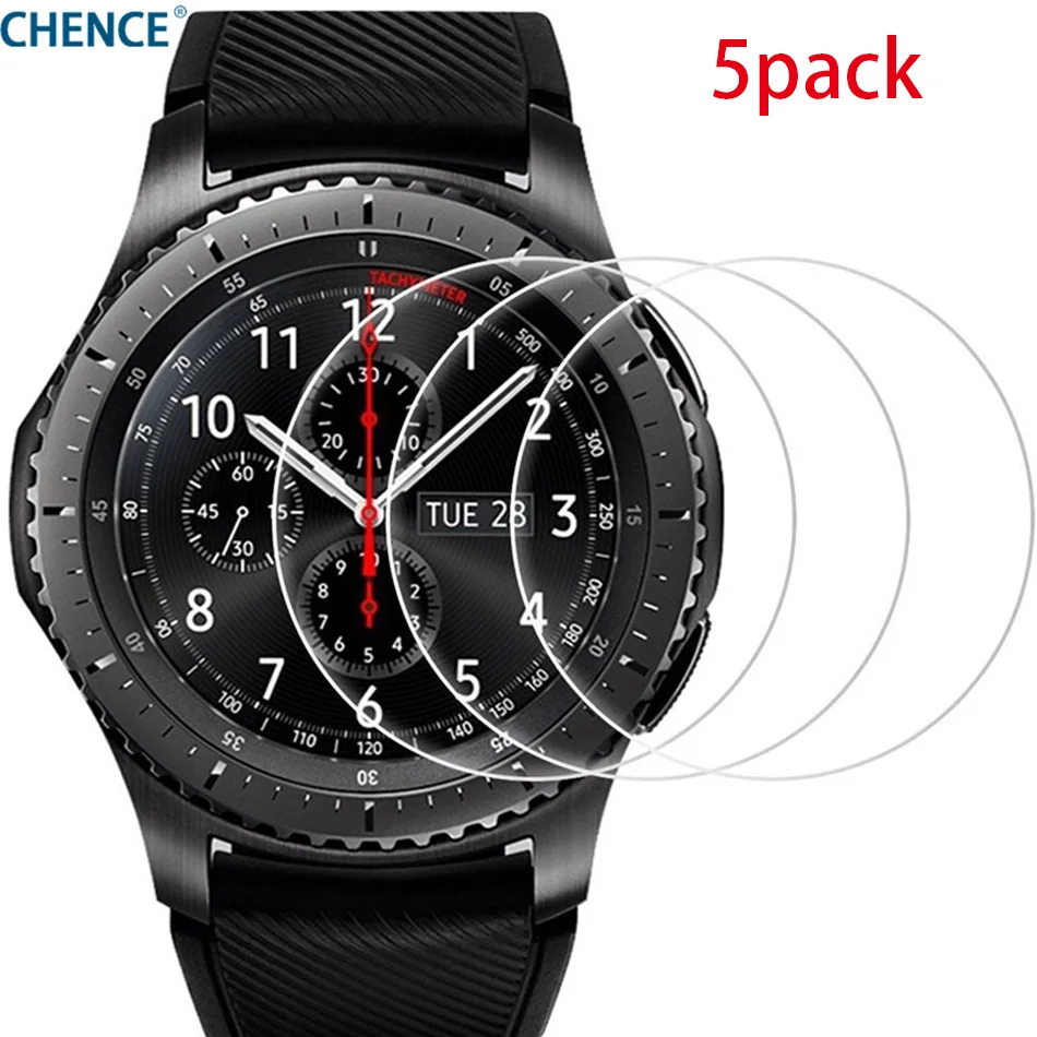 5 шт./лот Gear S2 Классическая Защитная пленка для экрана из закаленного стекла Samsung S3