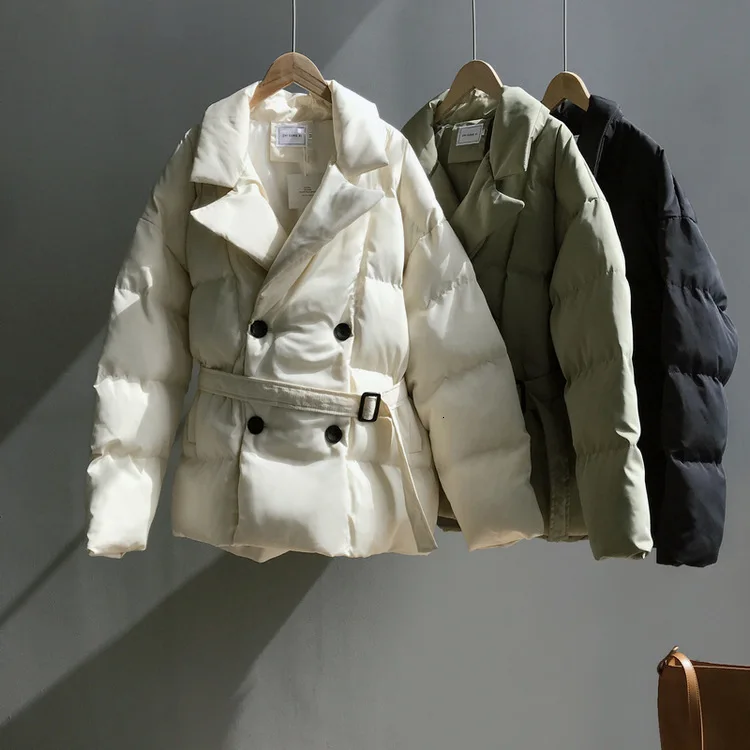 Mooirue, зимнее, осеннее пальто, пальто, женское, с отворотом, длинное, утолщенное, с хлопковой подкладкой, одежда однотонного цвета