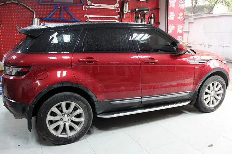 High Quality Aluminum alloy Running Board Side Step Nerf Bar Pedal For LAND ROVER RANGE ROVER EVOQUE 2011