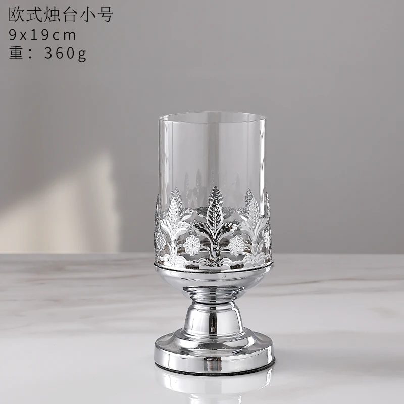 Romantic Dinner Candle Holders Candlestick Candle Holder porta velas bougeoir Wedding Party Home Decor Accessories 30ZT273