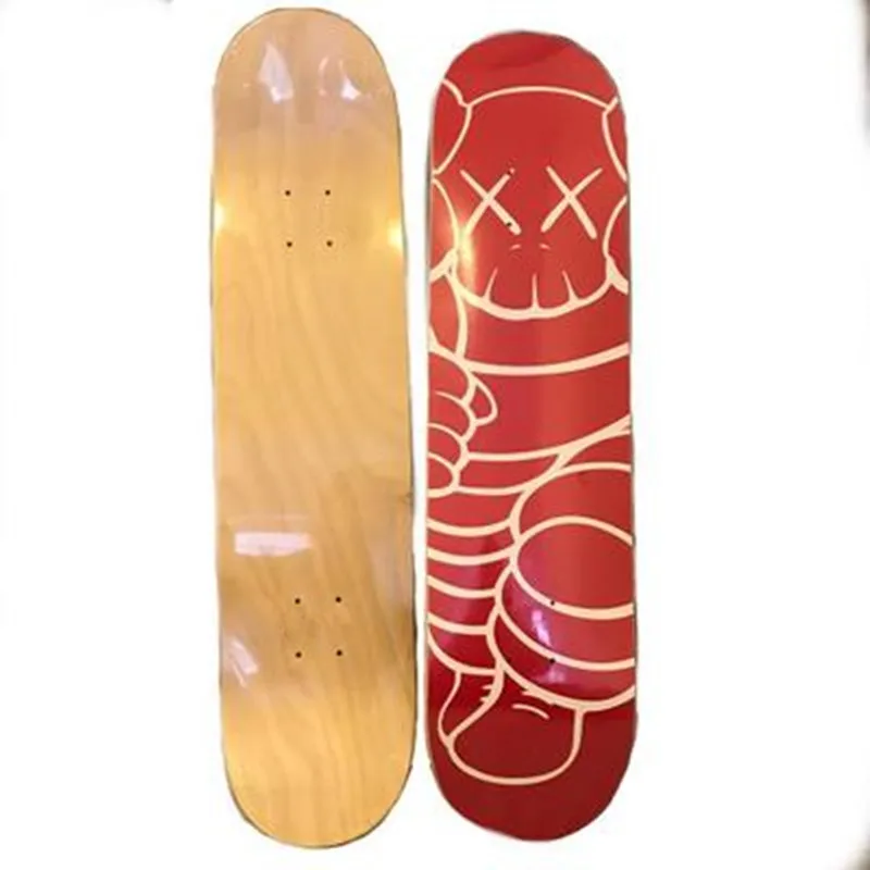 OriginalFake XX Eye Seven Layers Of Maple Double Up Skateboard Wall Hangings Creative Children Room Wall Art Decorations X2156