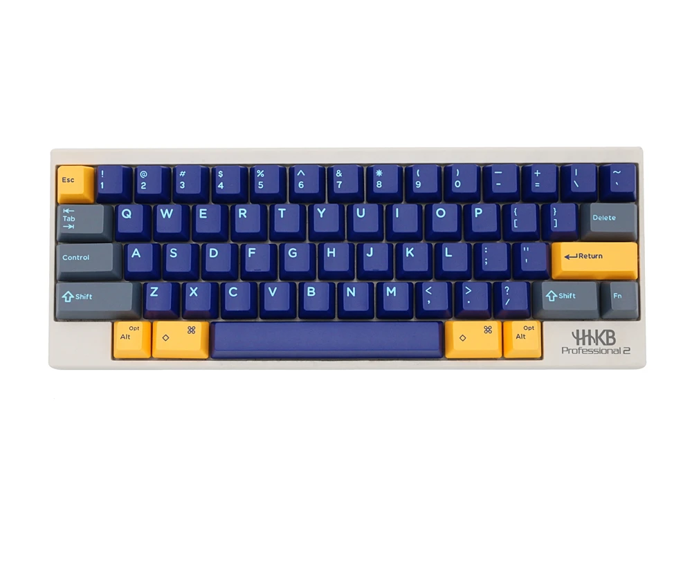 Набор клавиш Domikey hhkb abs doubleshot набор Atlantis blue profile для механической клавиатуры topre stem