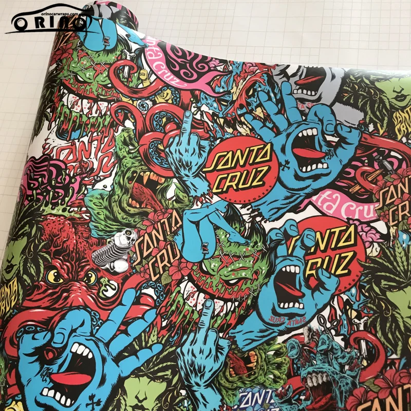 Sticker Bomb Vinyl Wrap-5