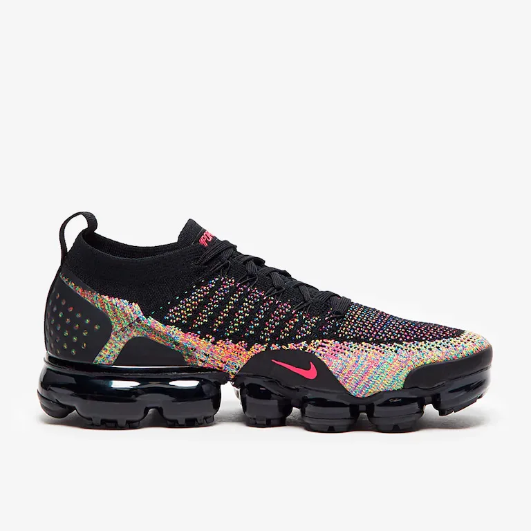 Оригинальные подлинные женские кроссовки для бега NIKE Air Max Vapormax Flyknit, уличная спортивная обувь, низкая, удобная, ударная, 942843