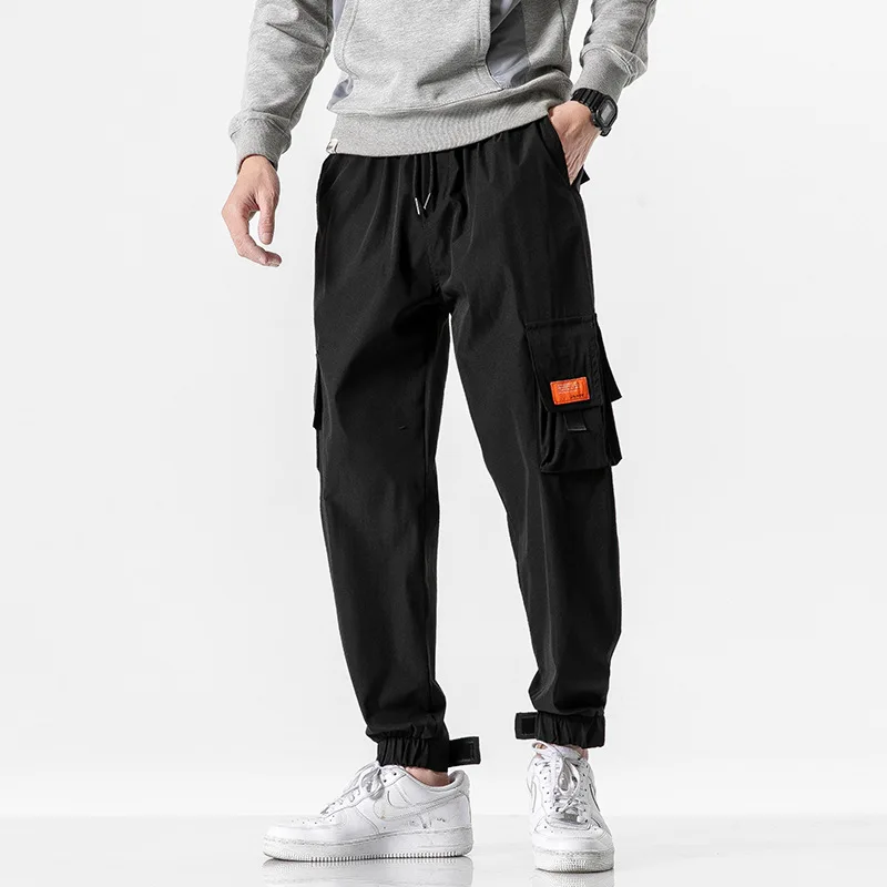 

2020 Spring New Style Japanese-style Shadowless Wall Large Size Beam Leg Casual Pants M-5x Hk20080-p