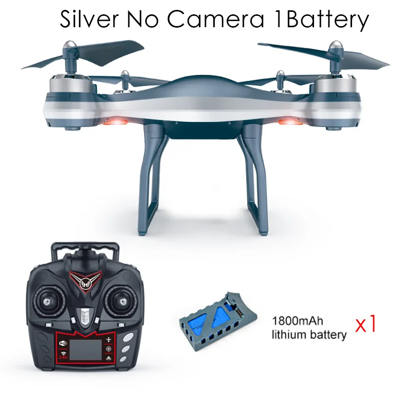 K10 Дрон с GPS Камера Hd Rc вертолет Квадрокоптер Follow Me(следуй за мной одним нажатием кнопки возврата длинные Срок службы батареи низкая Мощность и функцией автоматического возврата - Цвет: Silver No Camera 1B