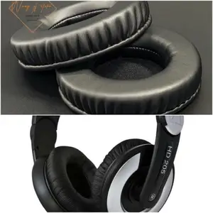 Soft Leather Ear Pads Foam Cushion For Sennheiser HD 205 Headphone Perfect Quality, Not Cheap Version