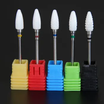 

1pc Carbide Nail Drill Bit Mill Cutter Grinding Head for Dead Skin Nail Polish Manicure Pedicure Machine Machine Tool Fashion