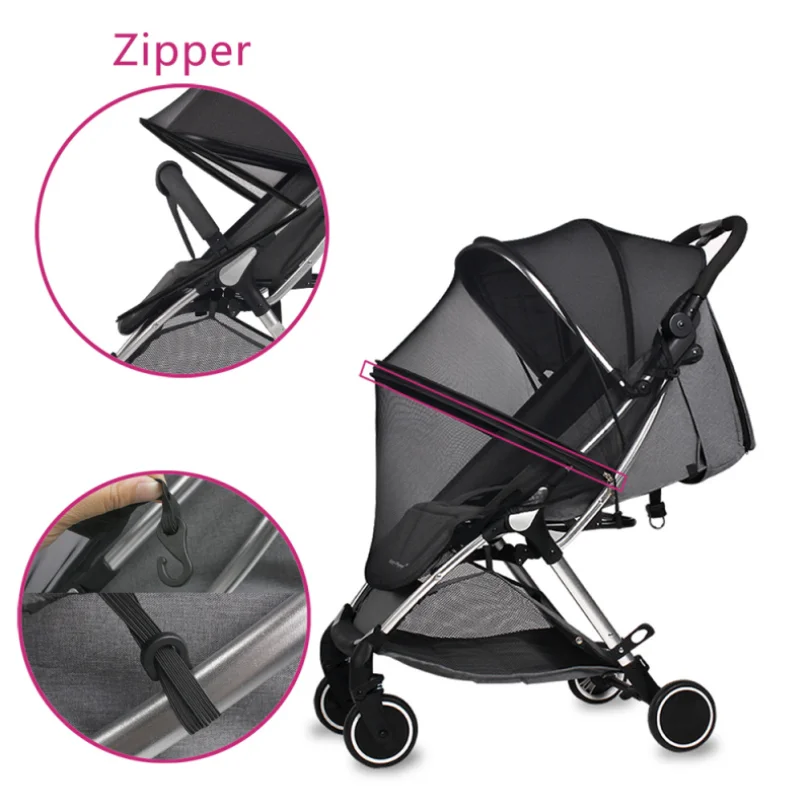 baby stroller accessories expo	 Baby Stroller Mosquito Net Summer Mesh Fly Insect Protection Zipper Mosquito Net Infant Trolley Accessories Full Cover Net baby stroller accessories design	