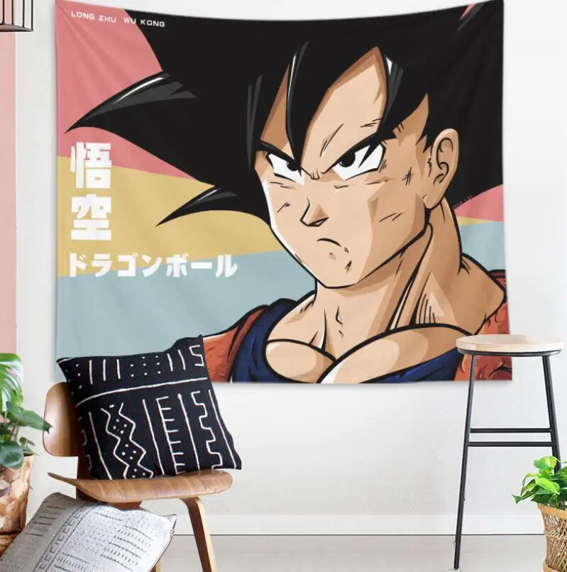 35 Dragon Ball живопись гобелен 3D печать ленты прямоугольный домашний Декор настенный WUKONG35 - Цвет: 35