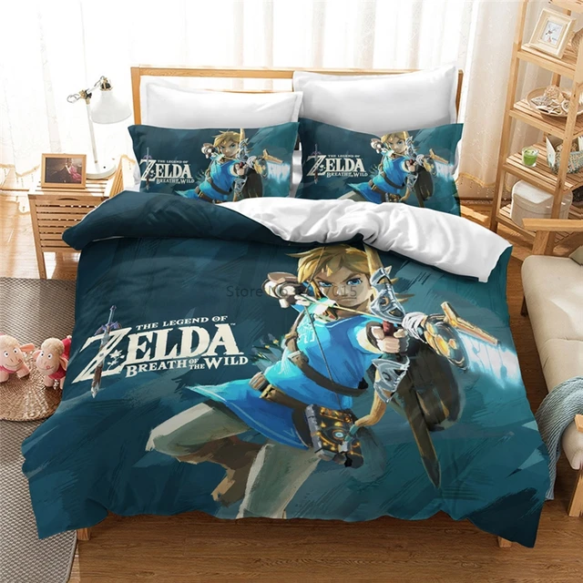 Cartoon Zelda Games 3d Printed Bedding 