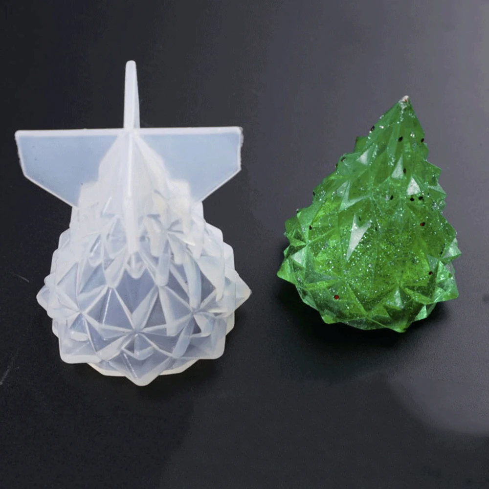 3D силиконовая форма DIY ночник держатель Кристалл эпоксидная смола для украшения