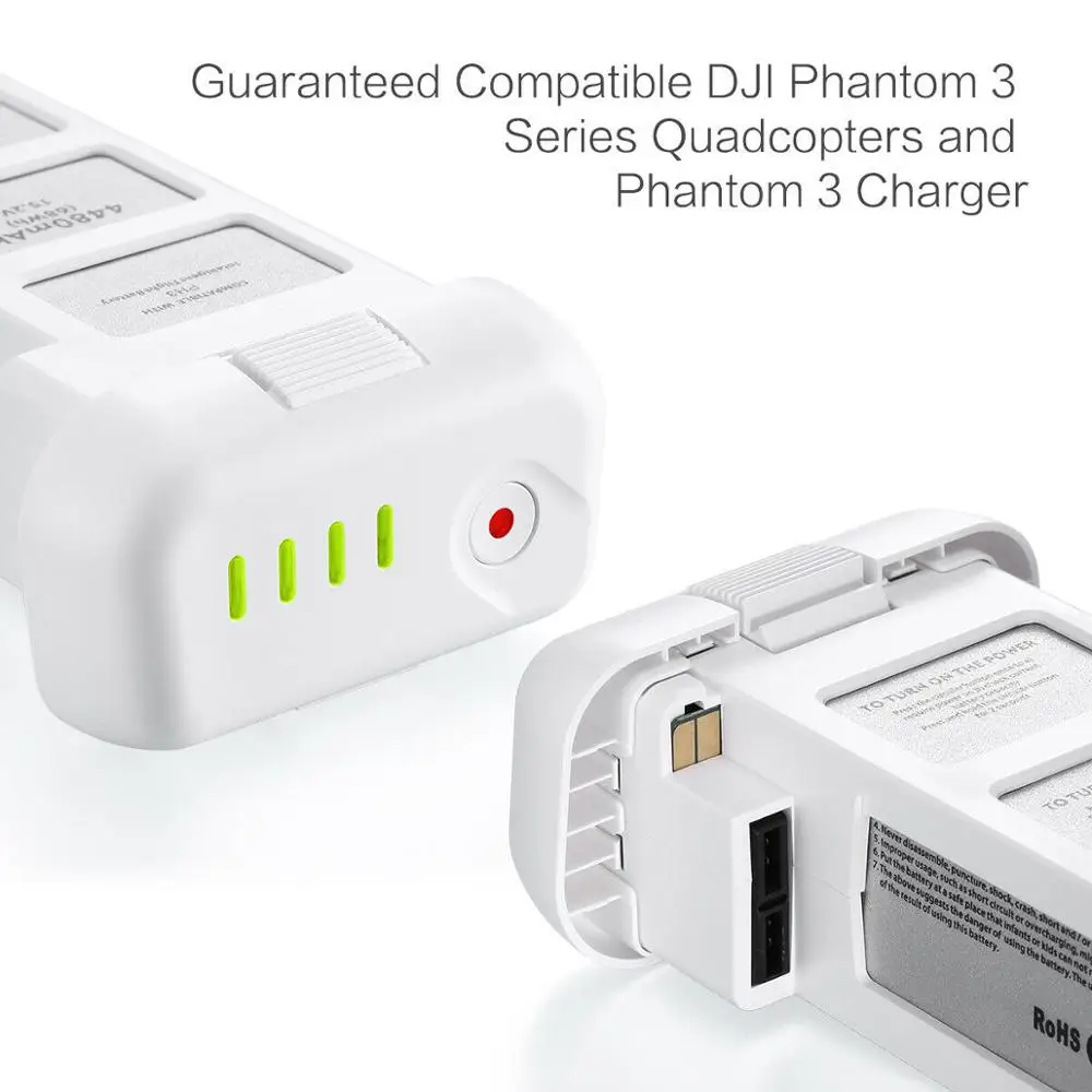 Bateria Drone para Dji Phantom Profissional Padrão Avançado 15.2v 4480mah Lipo 4s Bateria Inteligente até 23 Minutos - Image 4