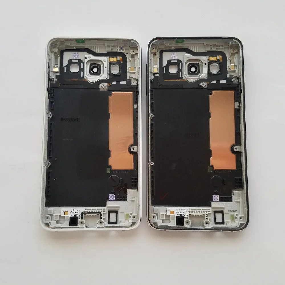 Для Samsung Galaxy A3 A300 A300H A300F A300FU A300FN крышка корпуса телефона шасси с объективом камеры+ Кнопка громкости клавиша питания