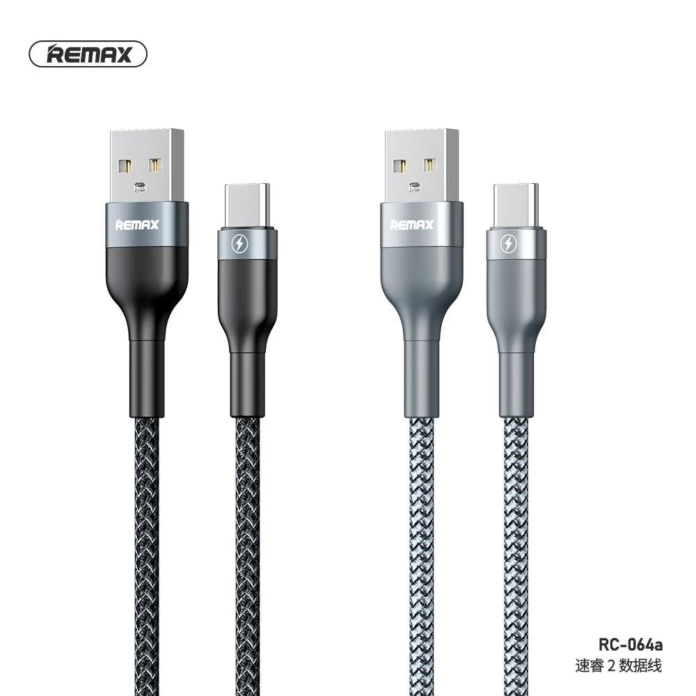 Кабель REMAX usb c обновленный кабель быстрой зарядки type для плетения куртки tipo samsung