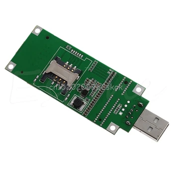 

Mini PCI-e Wireless WWAN to USB Adapter card With SIM Card Slot Module testing