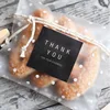 100 PCS Gift bags plastic biscuit packaging bread baking supplies white dot candy party wedding decoration ► Photo 2/6