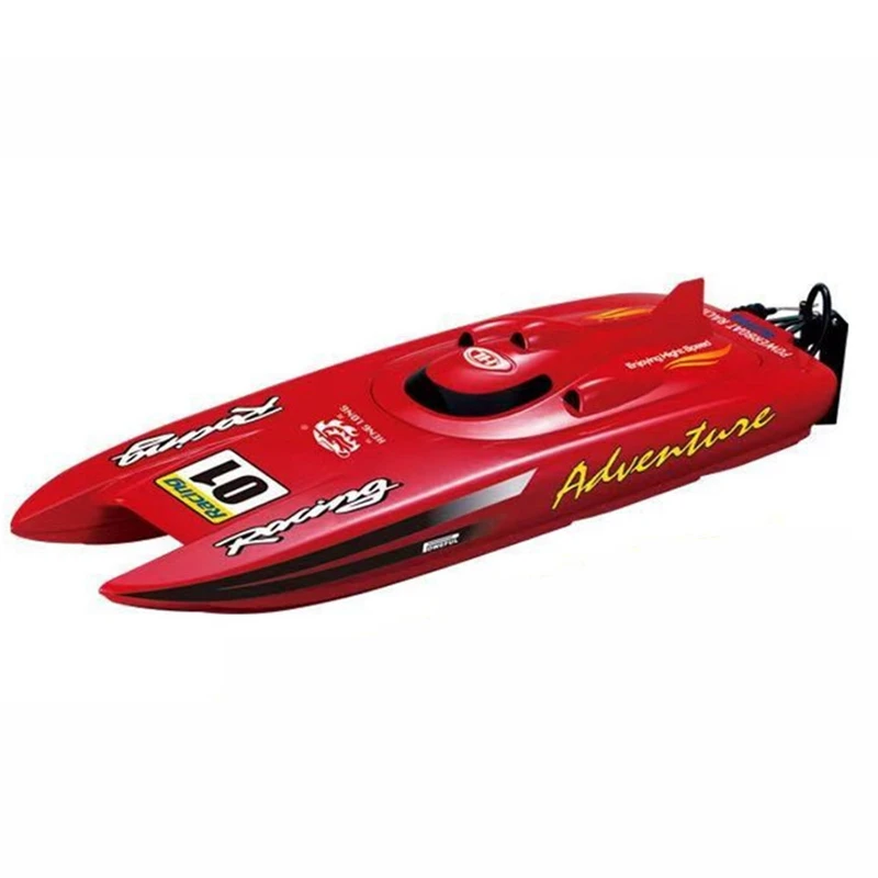 

Heng Long 3788 RC Racing Boat with 2 Batteries 53cm 2.4G 30km/h Electric 4CH Radio Remote Control Water Cooling RTR Model Toys