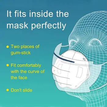 

100pcs Replacement Disposable Dust-proof Face Mask Filters Non-woven Inner Pads